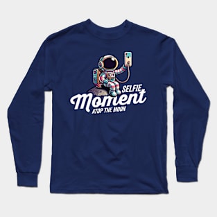 Selfie Moment - Atop the Moon Long Sleeve T-Shirt